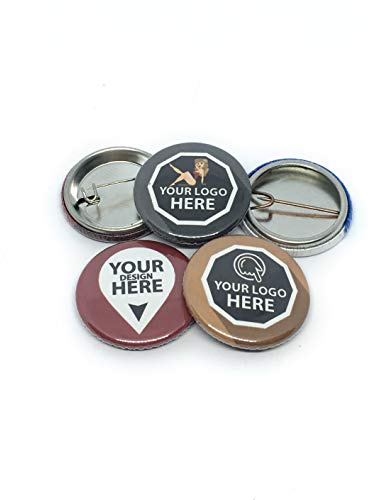 20 spillette personalizzate da 25mm Spille personalizzabili con logo scritte o immagini pins