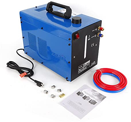 370W WasserküHlung KüHler SchweißGeräTe Welder Cooler Wasser KüHlung Industrie SchweißBrenner Tig Wig Mig Maschine 10L WassergeküHlte SchweißSystem Wassertank
