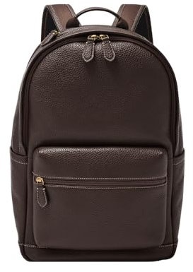 Fossil Men's Buckner Backpack, Brown
