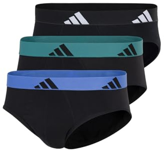 Adidas Lettera (3 Pezzi) – Active Flex Cotton – Biancheria Intima Comoda, 907 Assortiti, M