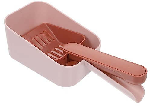 PartyKindom Pet Cat Litter Scoop for Cleaning Cat Toilet Convenient for Kitten Litter Tray Made of Material
