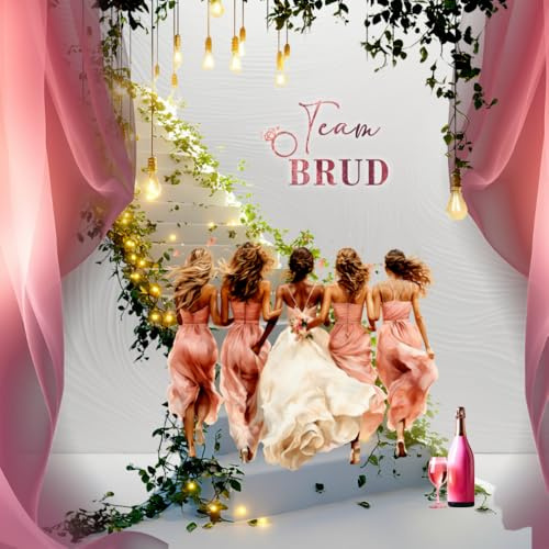 Gästbok för Möhippa – Bachelorette Party Guest Book: 21 cm x 21 cm/ 120 tomma sidor för fri text, teckningar och bilder