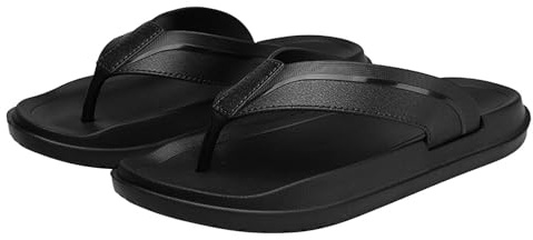 Flip Flops män sommar strandskor bad sandaler bekväma breda fötter badtofflor yoga skum sommar strand tåseparator fritid mjuka flip-flops dusch bastu tofflor sport pantoletter
