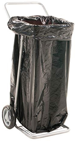Müllsackständer Müllständer Mülleimer Abfalleimer | Sackkarre für 125 Ltr. Säcke.