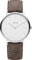 Danish Design Damen Analog Quarz Uhr mit Leder Armband IV12Q1231