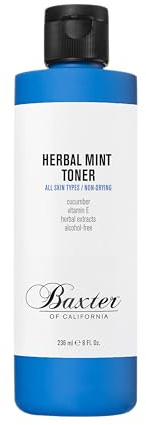 Baxter of California Herbal Mint Toner - Purifying Astringent Facial Toner - Refreshen skin Pores - Paraben Free For All Skin Types 8 Fl oz