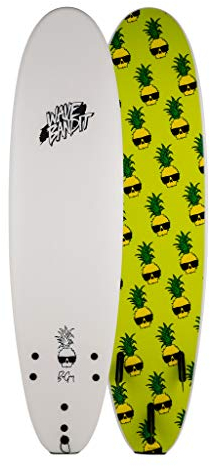 Wave Bandit Unisex WB70 Soft Surfboard, Weiß, 2,1 m