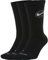 Nike Herren Everyday Crew Socken, Black/White, M