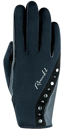 Roeckl Sports Reithandschuh JARDY, Ladies Winter Handschuh, Schwarz 7.5