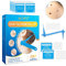 Skin Tag Entferner, Skin Tag-remover Kit, 2-in-1 Stielwarzen Entfernen schnell Kit, Schmerzfrei, 2-8 mm Bänder mit 20 großen Tag Bands, 20 kleinen Tag Bands, 1 Blatt Patch, blau