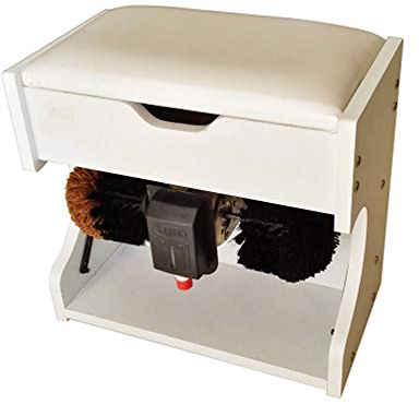 YANYUESHOP Scrub Polishing Machine, Floor-Standing Fully Automatic Cleaning Processor for Home Hotel Lobby Foyic Cleaning Processor for Home Hotel Lobby Foyer Electric Shoe Polisher (Color : B) (A)