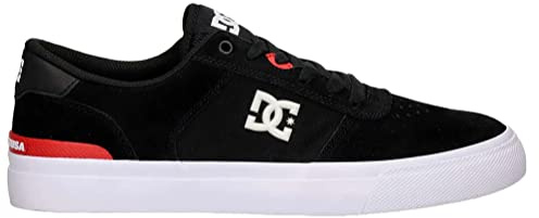 DC Shoes TEKNIC S- Zapatillas Skateboard TEKNIC S- Modelo 2023 Larga Duración Suela Ultra Resistance Original garantizado, Gris y negro., 45 EU