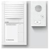 Siedle Set VAB 850-1W Türsprechanlage Silber, Weiß