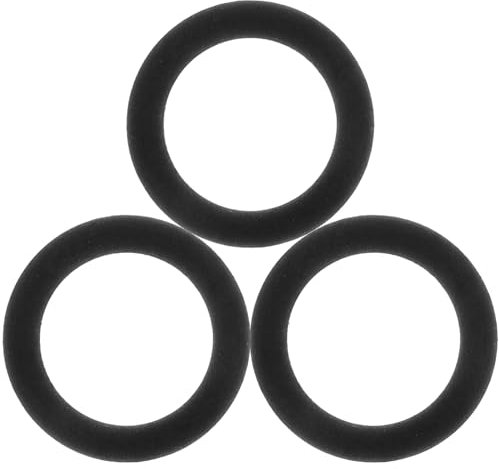 UKCOCO 3 Pièces Anneau en Caoutchouc de Roue Record Ponceuse à Bande Cassette de Courroies de poulie Radio Cassette Courroies pour magnétophone Courroies à Cassettes