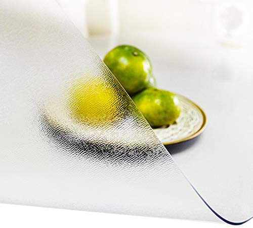 Matt stolmatta, 1,5 mm tjock för träplattor, laminat, vinylbetong- och linoleumgolv – 90 x 160 cm, skyddsmatta för kontor och hemmabruk