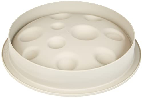 Silikomart | Stampo in Silicone per Torta Moderna LUNA, Antiaderente, Confezione da 1 Stampo con Safe Ring, Ø 220 h 60 mm, Volume 1,67 l, Made in Italy