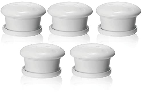 Baby Proofing Magnetic Cabinet Locks Child Proof Extra Magnet (5 Pack) Universal Replacement Keys for Magnetic Locking System - Baby Safety Latch for Drawers and Cabinet - 5 Key Holders Included