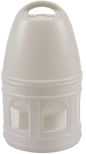 Orton avtagbar vit plastdrickare med för duvor fågelbehov 29 x 17 cm