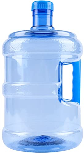 BESPORTBLE Camping Kettle 5L Water Bottle, Water Container with Screw Caps, Reusable Portable Grade Mineral Water Container for Outdoor Camping, Thicken Collapsible Water Bottle