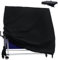 Tischtennisplatte Schutzhülle Abdeckung Tischtennisplatte Outdoor Ping Pong Tischabdeckung Reißfest Wasserdicht Winddicht UV-Beständiges Schwarz Tischtennis Abdeckung 185x165x70cm