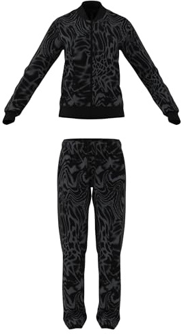 adidas Femme ESSENTIALS 3-STRIPES TRACKSUIT, MULTICOLOR/black, L