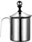 TNOMSNO 400ml Mousseur de Lait Manuel, Acier Inoxydable Au lait Frother Mousseur à Lait Manuel en Double Maille, Mousseur à Lait Manuel pour Obtenir Une Mousse de Lait Parfaite