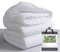 Tural Couette 220 x 220 cm avec Traitement Aloe Vera Rembourrage en Fibre 300 g/m² Doux Respirant Certifié Oeko-Tex Blanc Lit de 150 cm