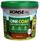 One Coat Shed & Fence Protector 5L - Medium Oak - Stops Rot & Decay - Dries in 1-2 Hours - Long Lasting Colour