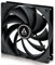 ARCTIC F14 Silent - Besonders leiser 140 mm Gehäuselüfter, Case Fan mit Standardgehäuse, nahezu lautlos, Push- oder Pull Konfiguration möglich, 800 U/min. - Schwarz