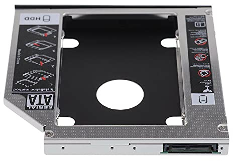 NFHK SATA 22pin HDD HD Hard Disk Drive Caddy Case for 9.5mm Universal Laptop CD/DVD-ROM Optical Bay