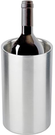 Airina Homestyle, Weinkühler im matten Stil, doppelwandiger Edelstahl, Champagnerkühler, Getränkekühler, langanhaltende Kühlung – ideal für alle Flaschen