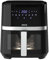 Jocca - Friggitrice ad aria calda 3,8 l | Friggitrice senza olio | Cucina sana | 1450 W di potenza | Protezione surriscaldamento | Manico con tocco freddo (nero 5 L)