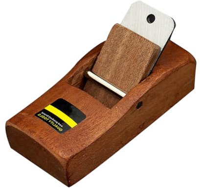 HOMSFOU 1 x Car Tools, Carpenter's Tools, Wooden Tools, Square Tools, Wooden Hand Planer, Knife Sharpener Tool, Woodworking Planer, Mini Tool Table, Bamboo