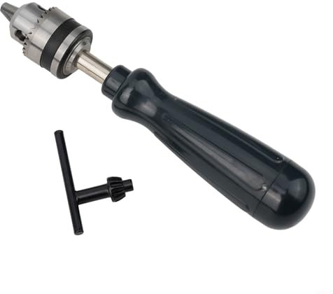 Perceuse manuelle portable avec mandrin sans clé, parfaite pour les travaux manuels et les travaux manuels