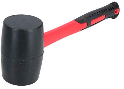 AB Tools 16oz Rubber Mallet with Fibreglass Handle