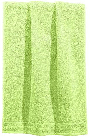 Erwin Müller Handtuch Heidelberg 100% Baumwolle hellgrün Größe 50x100 cm - saugstark, gut trocknend, kompakt, leichte Qualität - ideal für Sport, Strand, Reisen (weitere Farben)