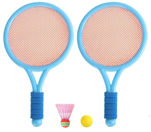 Kinder-Badmintonschläger, Kinder-Tennisschläger, professioneller Badmintonschläger, Kinder-Badminton-Set mit Netz, Outdoor-Kinder-Badminton-Set, interaktives Spiel, Badminton-Ausrüstung für Anfänger,