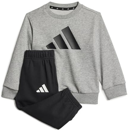 adidas Pantaloni da jogging unisex per bambini, 18-24 mesi