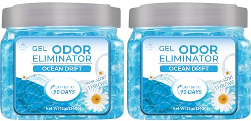 Gel Air Freshener - Ocean Long Lasting Odor Absorber for Home by Perfa