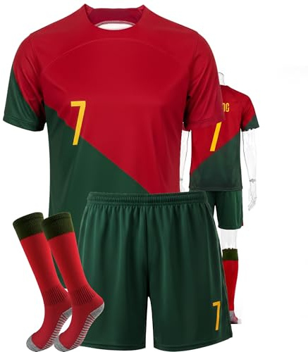 Kids Soccer Jersey Set for Boys Girls Training Uniform Youth Jerseys