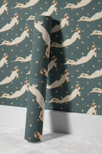 EHOMERY Papier Peint xxl Chambre Vinyl Adhesif Vinyle Autocollant Rouleau Adhésif Salle de Bain Papier Imperméable Et Résistant À L'Huile Pour Murs Cuisine 45x200cm