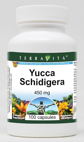 Yucca Schidigera - 450 mg (100 Capsules, ZIN: 521723)