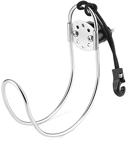 AYNEFY Support pour Fer à Cheval en Acier Inoxydable 11,4 cm pour bouée de Natation