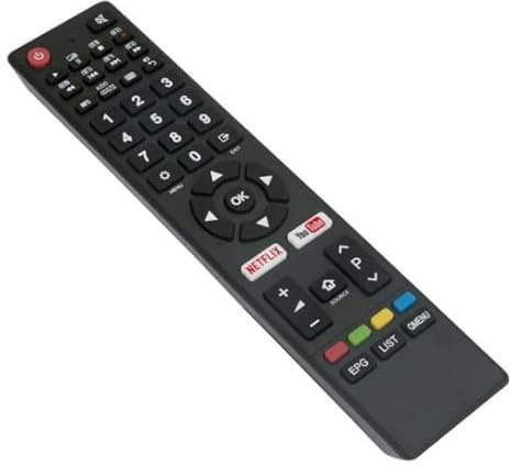 Télécommande Générique pour TV SABA SB32HDS193, SB40FDS193, SB32HDS195, SB32FDS195, SB32HDS204, SB40FDS204, SB42FDS211, SB50UHD18, SB55UHD19, SBA43UHD194, SBA55UHD194