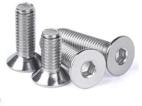 Lot de 100 vis à tête fraisée DIN 7991 ISO 10642 galvanisées 8.8 Vis machine M4 x 14 mm