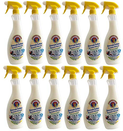 Chante Clair 12 x universell fettlösare citrondoft 750 ml