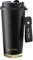 John Smith Travel Mug Insulated with Ceramic Coating, 16oz Stainless Steel Coffee Tumbler Spill-Proof Flip Lid Leak-Proof, Keeps Coffee Hot/Cold for Hours, Ideal for Office Commute Camping (Black)