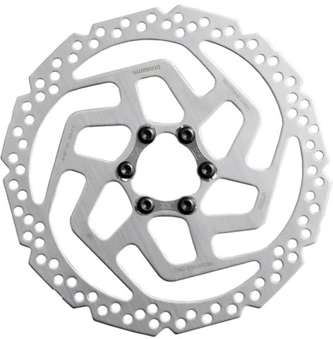 Shimano ES-MRT26MP Disco freno Argento 180 mm