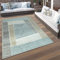 Paco Home In- & Outdoor Terrassen Teppich Geometrisches Design Pastell Braun Beige Grau, Grösse:80x250 cm