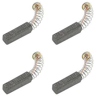 PATIKIL Carbone Brosses 16x5x5mm pour Électrique Moteurs Alimentation Outil Meuleuse Angulaire Table Scie Rechange Pièce Réparation, 4 Paquet